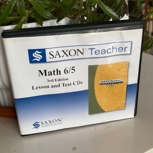 Saxon Math CD  5/6 used